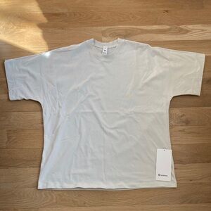 NWT lululemon Cotton Jersey Oversized Short Sleeve Tee XS